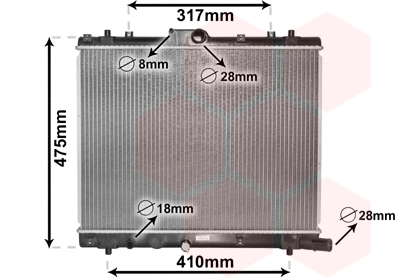 Radiateur du moteur