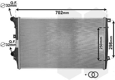 Radiateur moteur