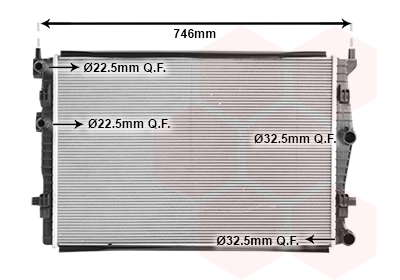 Radiateur du moteur
