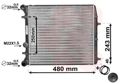 Radiateur moteur