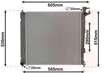 Radiateur du moteur