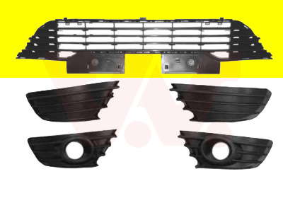 Grille de ventilation, pare-chocs