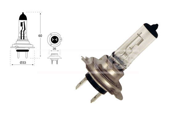 Ampoule feu de route