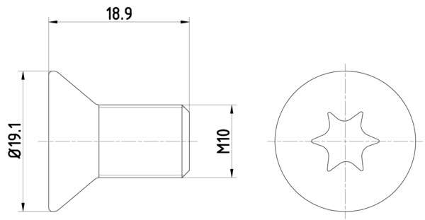 Vis (disque de frein)