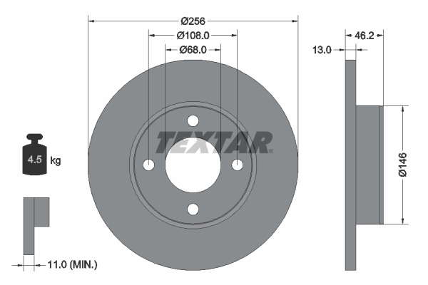 DISQUES VL - BOITE DE 2