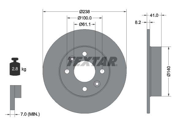 DISQUES VL - BOITE DE 2