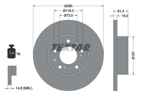 DISQUES VL - BOITE DE 2