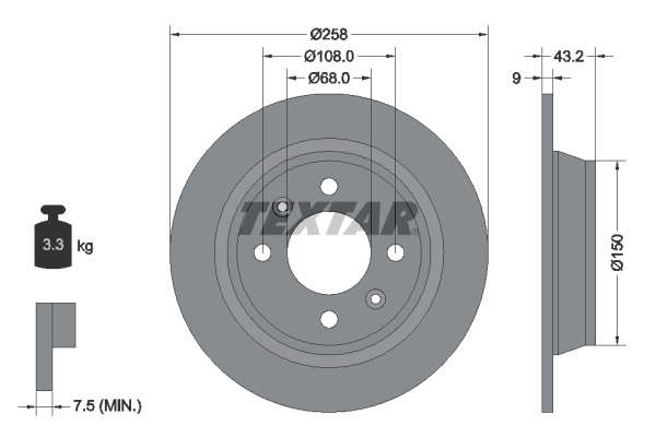 DISQUES VL - BOITE DE 2
