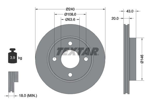 DISQUES VL - BOITE DE 2