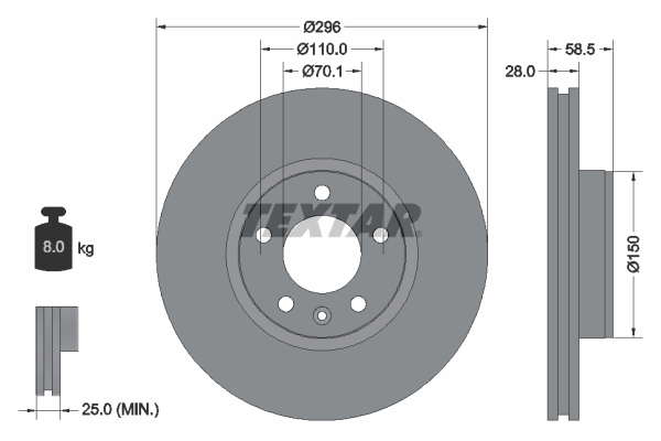 DISQUES VL - BOITE DE 2