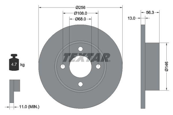 DISQUES VL - BOITE DE 2
