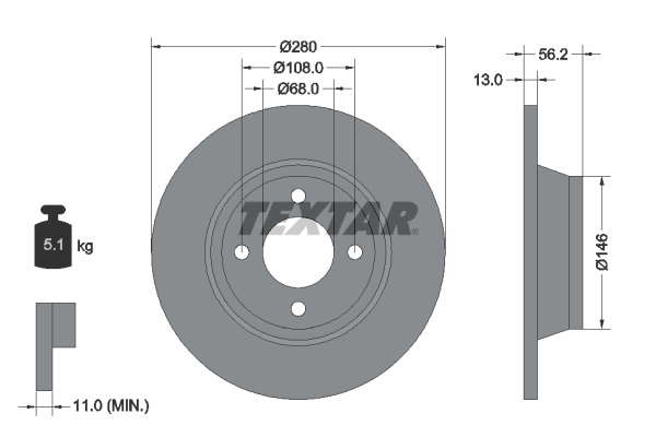 DISQUES VL - BOITE DE 2