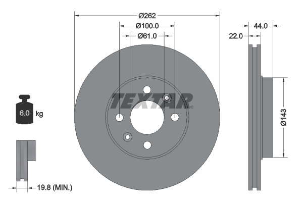 DISQUES VL - BOITE DE 2