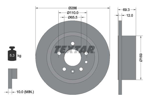DISQUES VL - BOITE DE 2