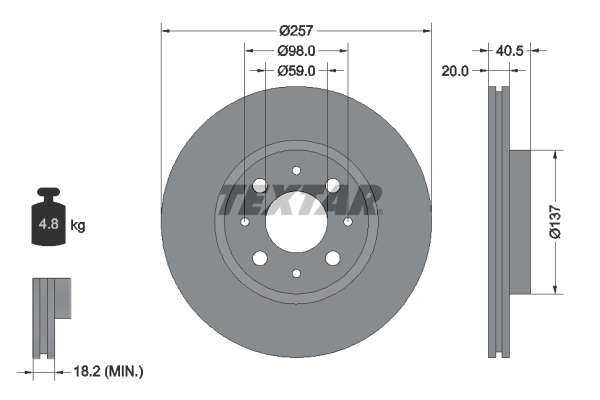 DISQUES VL - BOITE DE 2