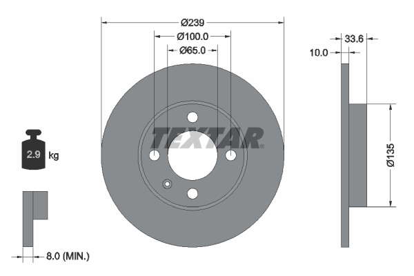 DISQUES VL - BOITE DE 2