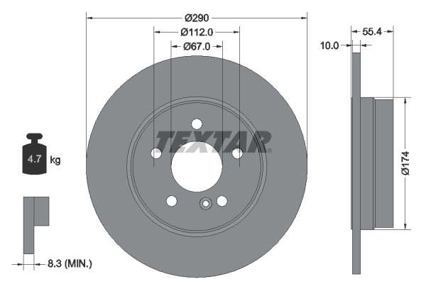 DISQUES VL - BOITE DE 2