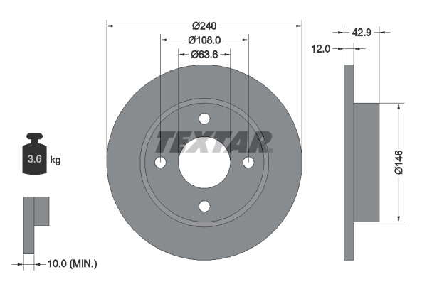 DISQUES VL - BOITE DE 2
