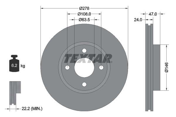 DISQUES VL - BOITE DE 2