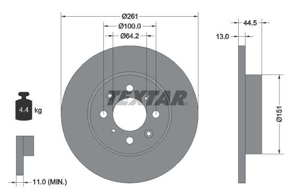 DISQUES VL - BOITE DE 2