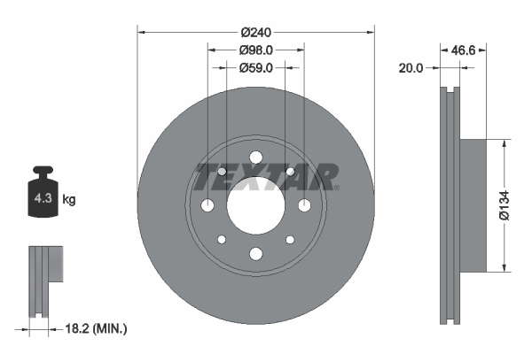 DISQUES VL - BOITE DE 2