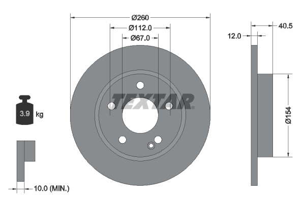 DISQUES VL - BOITE DE 2