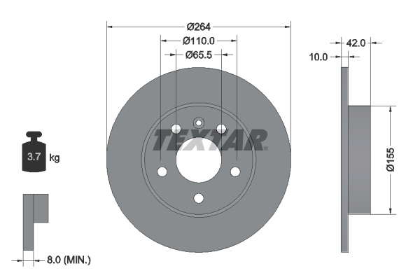 DISQUES VL - BOITE DE 2
