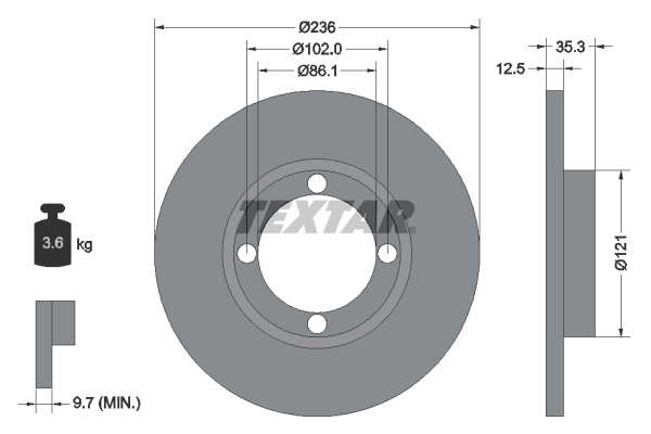 DISQUES VL - BOITE DE 2