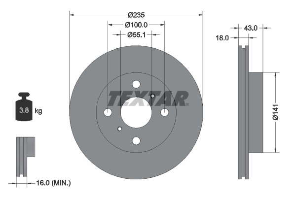 DISQUES VL - BOITE DE 2