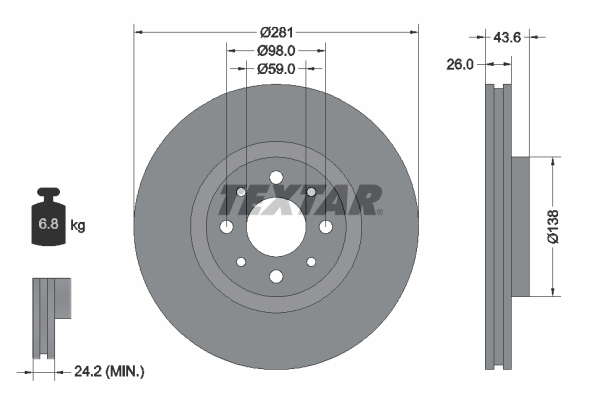 DISQUES VL - BOITE DE 2