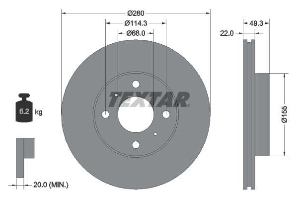 DISQUES VL - BOITE DE 2