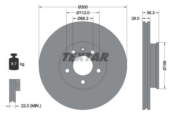 DISQUES VL - BOITE DE 2