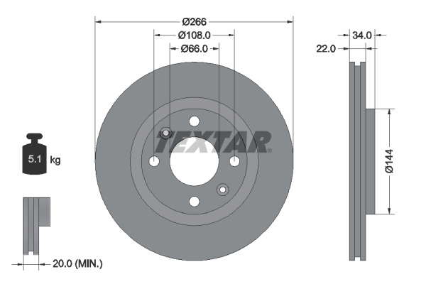 DISQUES VL - BOITE DE 2