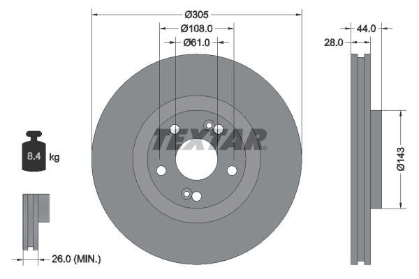 DISQUES VL - BOITE DE 2
