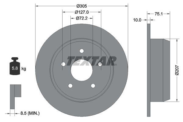 DISQUES VL - BOITE DE 2