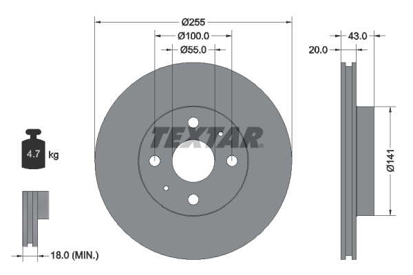 DISQUES VL - BOITE DE 2