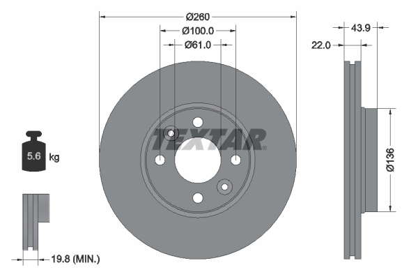 DISQUES VL - BOITE DE 2