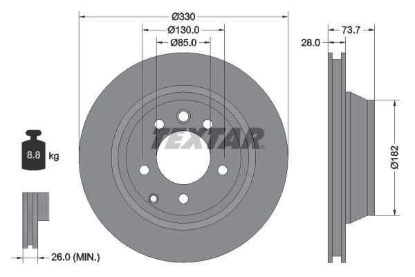 DISQUES VL - BOITE DE 2