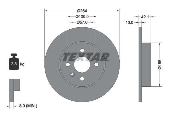 DISQUES VL - BOITE DE 2