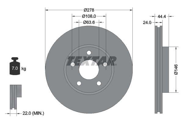 DISQUES VL - BOITE DE 2