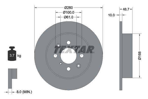 DISQUES VL - BOITE DE 2