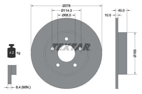 DISQUES VL - BOITE DE 2