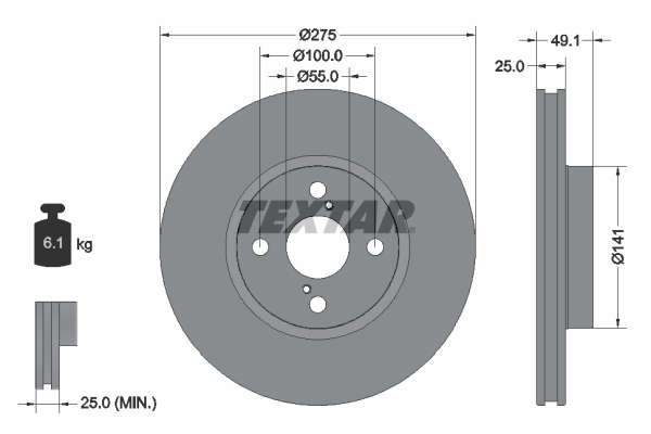 DISQUES VL - BOITE DE 2