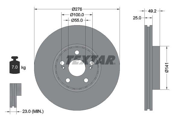 DISQUES VL - BOITE DE 2