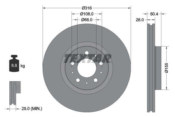 DISQUES VL - BOITE DE 2