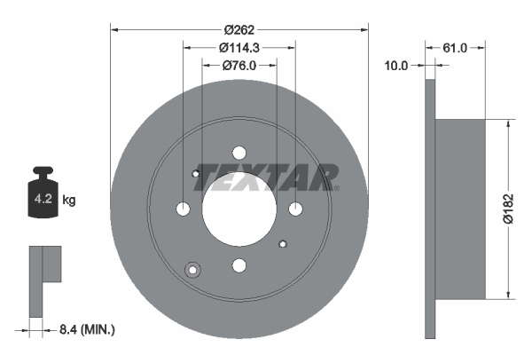 DISQUES VL - BOITE DE 2