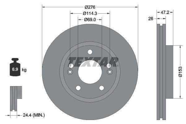 DISQUES VL - BOITE DE 2