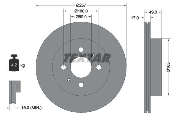 DISQUES VL - BOITE DE 2