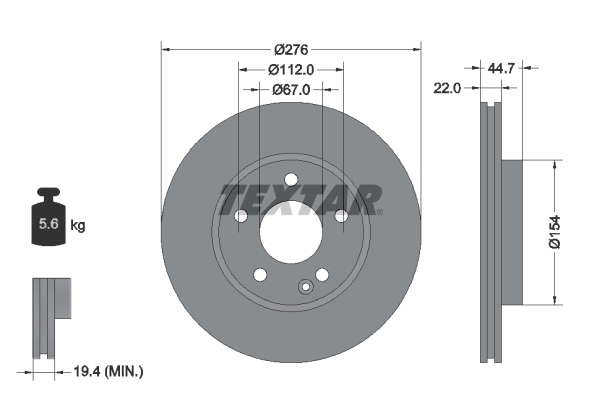 DISQUES VL - BOITE DE 2
