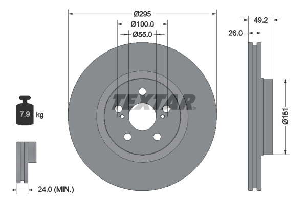 DISQUES VL - BOITE DE 2